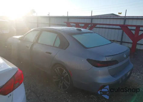 2024 BMW 760 I xDrive из США, поврежденный, VIN WBA33EJ03RCS73099